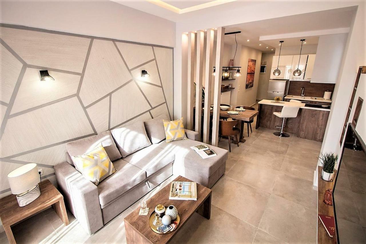 Metro Apartment Thessaloniki Buitenkant foto