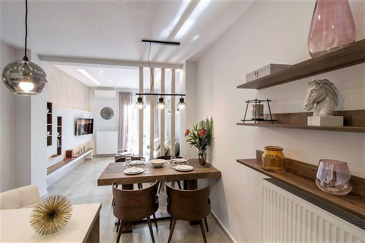 Metro Apartment Thessaloniki Buitenkant foto