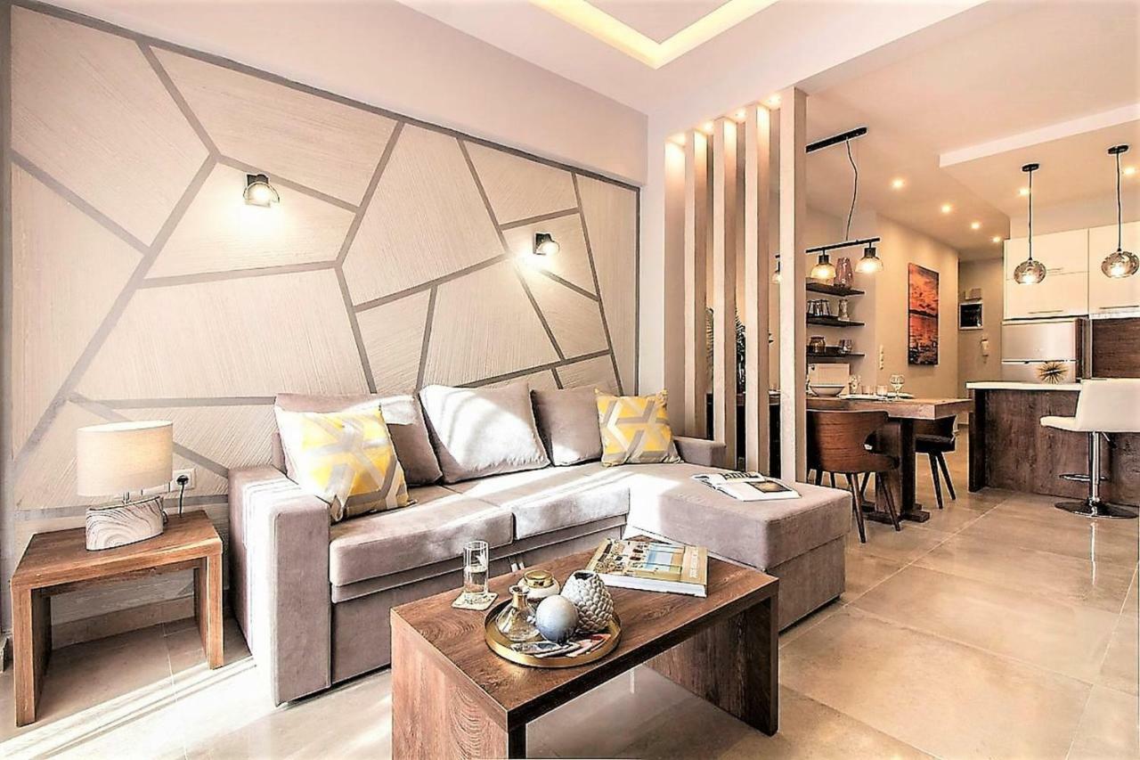 Metro Apartment Thessaloniki Buitenkant foto