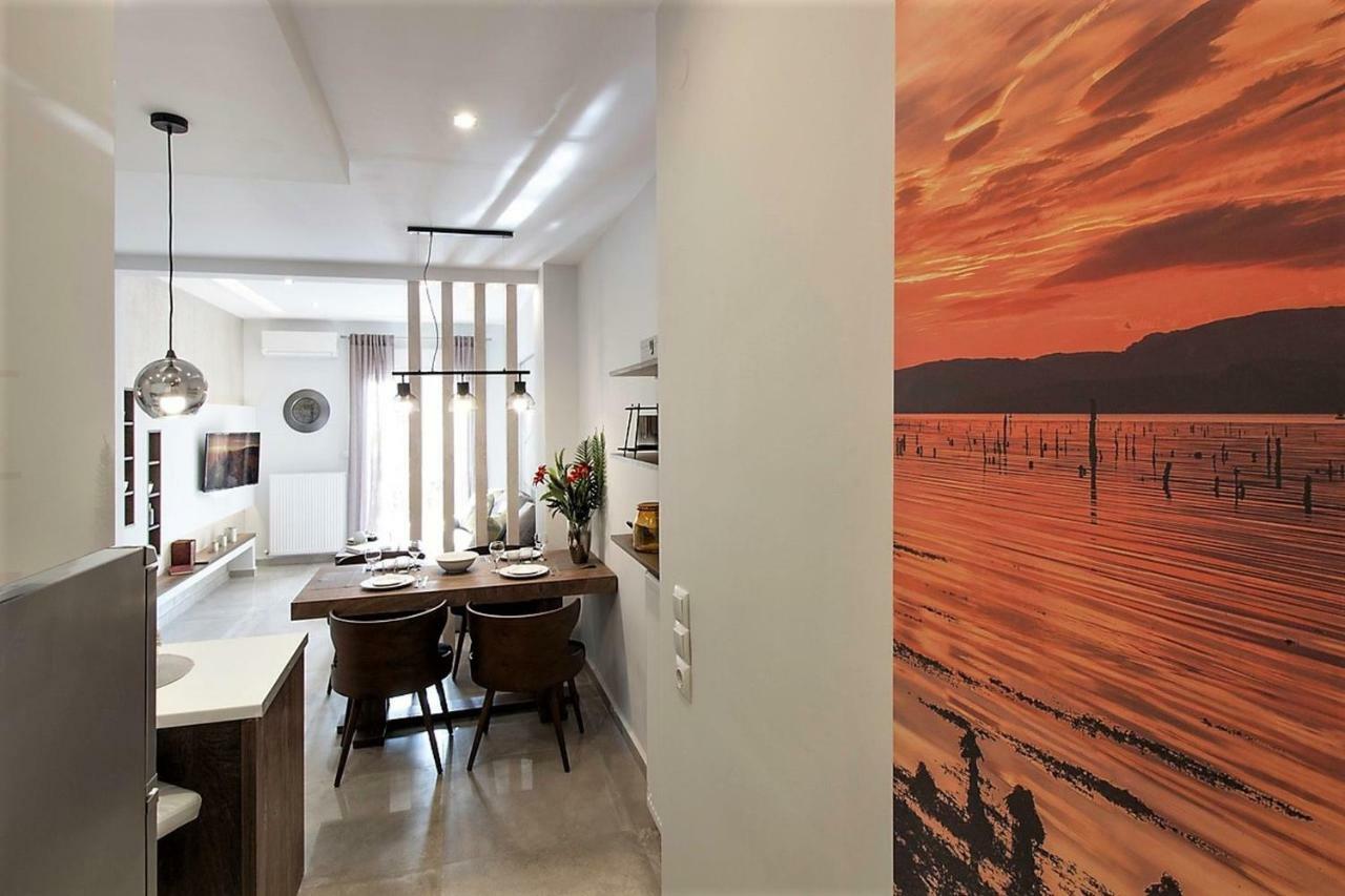 Metro Apartment Thessaloniki Buitenkant foto